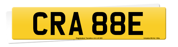 Registration number CRA 88E